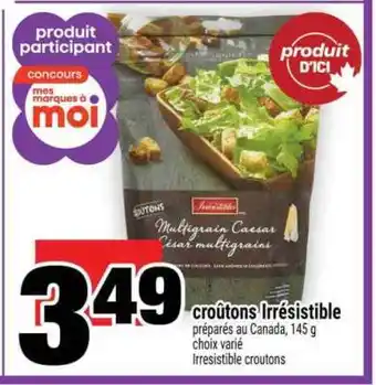 Super C CROÛTONS IRRÉSISTIBLE offer