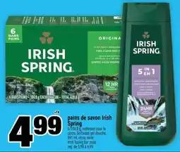 Super C pains de savon Irish Spring offer