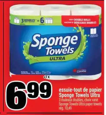 Super C SPONGE TOWELS ULTRA offer