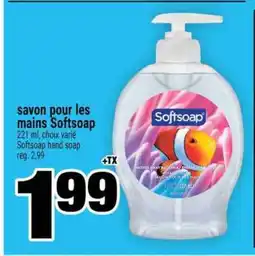 Super C savon pour les mains Softsoap offer