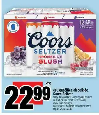 Super C Coors Seltzer offer