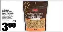 Super C graines de tournesol rôties salées Irrésistible offer