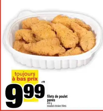 Super C filets de poulet panés offer