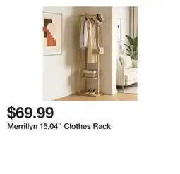 Wayfair Merrillyn 15.04'' Clothes Rack offer
