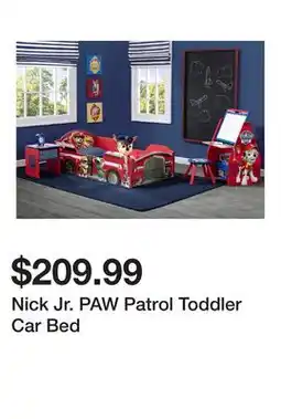 Wayfair Nick Jr. PAW Patrol Toddler Car Bed offer