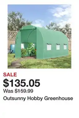 Wayfair Outsunny Hobby Greenhouse offer