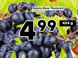 Val-Mont Raisins bleus Thomcord Californie offer