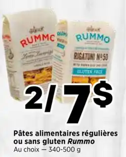 Val-Mont Pâtes alimentaires régulières ou sans gluten Rummo offer