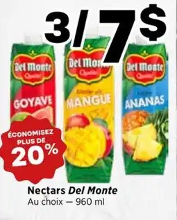 Val-Mont Nectars Del Monte offer