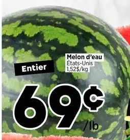 Val-Mont Melon d'eau offer