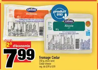 Super C fromage Cedar | Cedar cheese offer