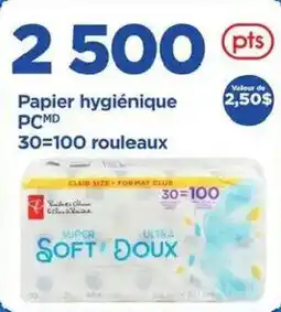 Maxi Papier hygiénique PC 30=100 rouleaux offer