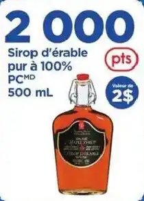 Maxi Sirop d'érable pur à 100% PC offer