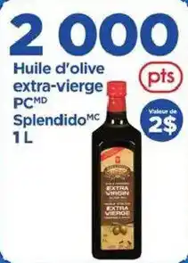 Maxi Huile d'olive extra-vierge PC Splendido offer