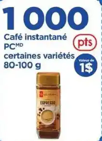 Maxi Café instantané PC certaines variétés offer