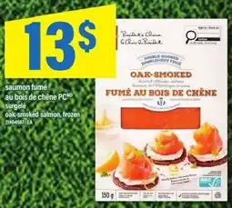 Maxi saumon fumé au bois de chêne PC surgelé oak-smoked salmon, frozen offer