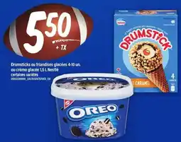 Maxi Drumsticks ou friandises glacées 4-10 un. ou crème glacée Nestlé offer