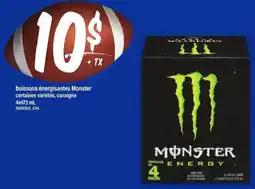 Maxi boissons énergisantes Monster offer