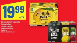 Maxi boisson de malt alcoolisée Simply Spiked offer