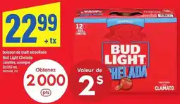 Maxi boisson de malt alcoolisée Bud Light Chelada offer