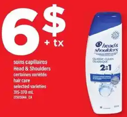 Maxi soins capillaires Head & Shoulders offer