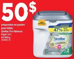 Maxi préparation en poudre pour bébés Similac Pro Advance offer