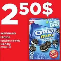 Maxi mini biscuits Christie offer