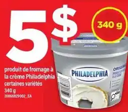 Maxi produit de fromage à la crème Philadelphia offer