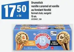 Maxi Drumstick vanille caramel et vanille au fondant Nestlé offer