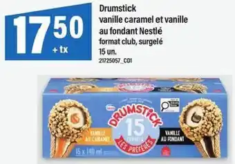 Maxi Drumstick vanille caramel et vanille au fondant Nestlé offer