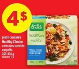 Maxi plats cuisinés Healthy Choice offer