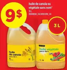 Maxi huile de canola ou végétale sans nom offer