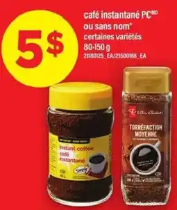 Maxi café instantané PC ou sans nom offer