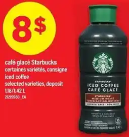 Maxi café glacé Starbucks offer