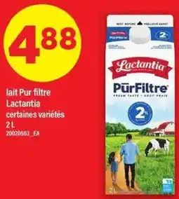 Maxi lait Pur filtre Lactantia offer