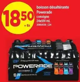 Maxi boisson désaltérante Powerade offer