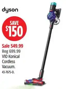 Canadian Tire dyson VIO Konical Cordless Vacuum offer