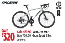 Canadian Tire RALEIGH Gran Sport Bike offer