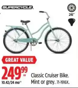 Canadian Tire SUPERCYCLE Classic Cruiser Bike offer