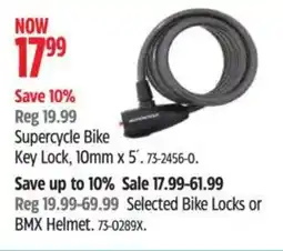 Canadian Tire Supercycle Bike Key Lock offer