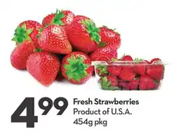 Longo's Fresh Strawberries offer