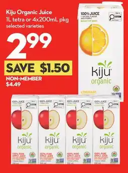 Longo's Organic Juice offer