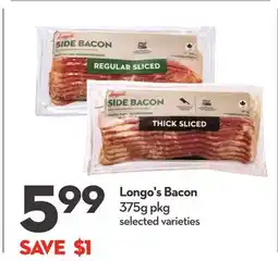 Longo's Longo's Bacon offer