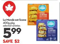 Longo's Le Monde est Scone offer