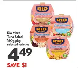 Longo's Rio Mare Tuna Salad offer