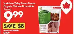 Longo's Frozen Organic Chicken Drumsticks offer