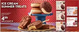 Longo's Ice Cream Bar or Ice Cream Sandwich offer