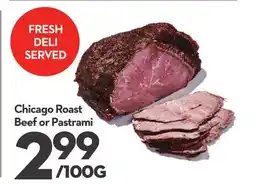 Longo's Chicago Roast Beef or Pastrami offer