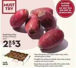 Longo's Fresh Cactus Pear offer