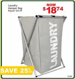 Oxford Mills Laundry Hamper Bag offer